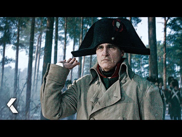 The Battle of Austerlitz Scene - Napoleon (2023) Joaquin Phoenix