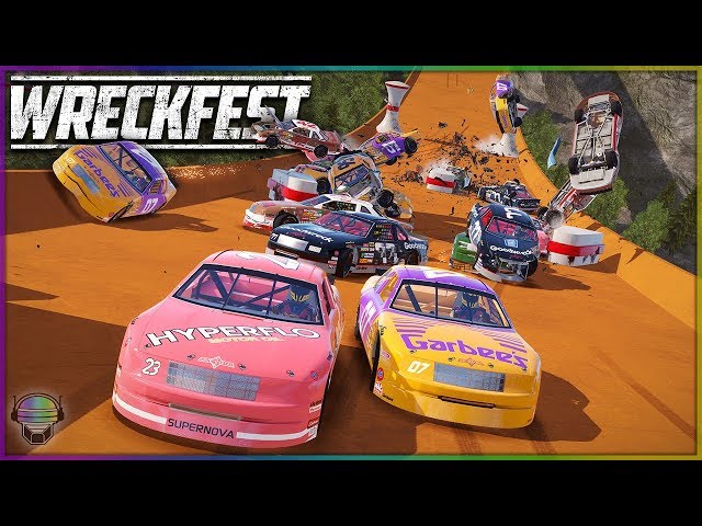 HOT WHEELS NO RESET NASCAR CHALLENGE! | Wreckfest