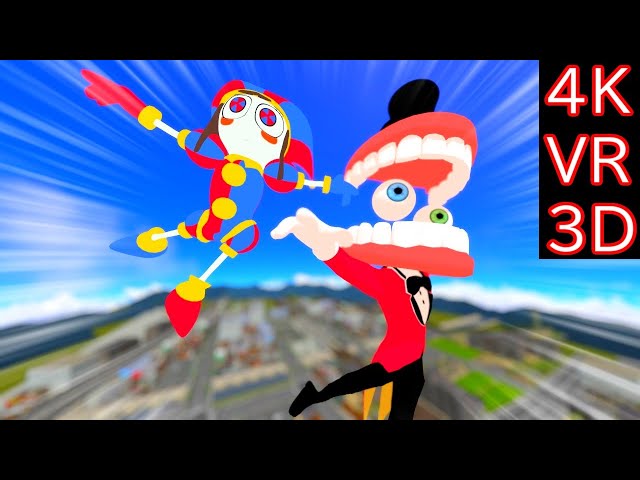 【MMD VR180】The Amazing Digital Circus Dance