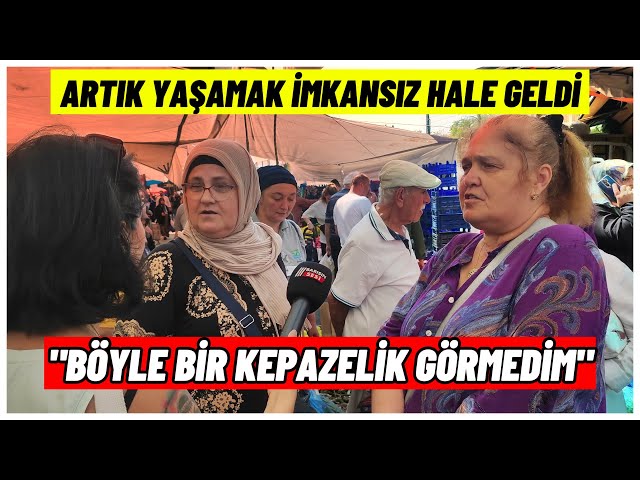 BÖYLE REZİLLİK KEPAZELİK GÖRMEDİM | AK Parti Yöneticileri Neden Pazara Gitmiyor? #sokakröportajı