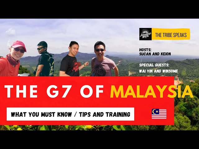 The G7 Mountains of Malaysia | What You Must Know | Tips and Training