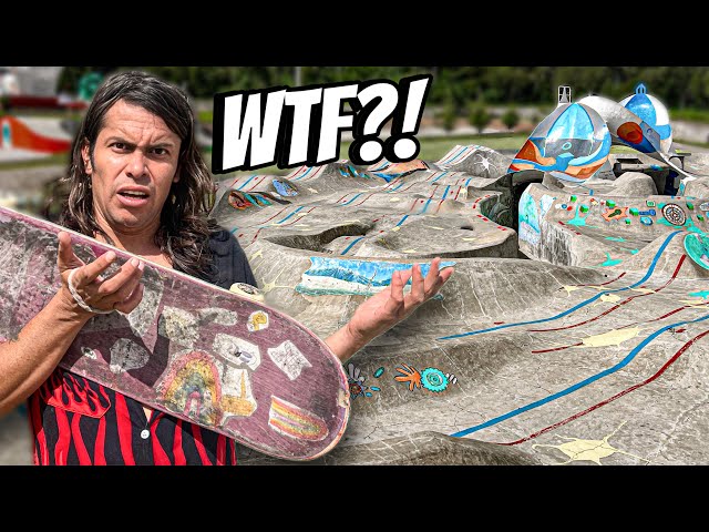 The Weirdest Skatepark In The World Is In Mexico