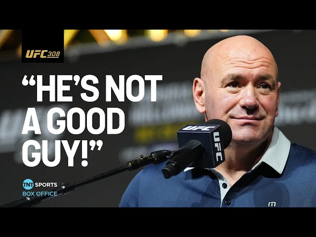 EXPLOSIVE RANT from Dana White about Francis Ngannou 🔥 | UFC 308 Reaction