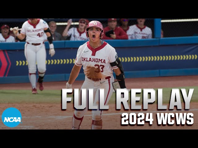 Oklahoma vs. Duke: 2024 Women's College World Series | FULL REPLAY