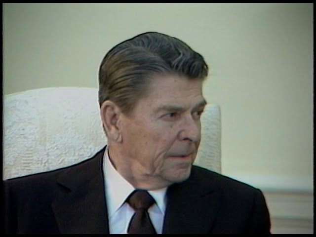 President Reagan's Interview with Dr. Hubert Burda of Bunte Magazine on April 25, 1983