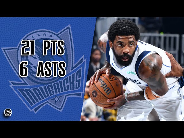 Kyrie Irving 21 pts 6 asts vs Warriors 24/25 season