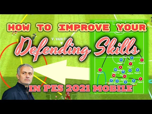 How to defend in PES 2021 mobile     Defending Tips Tutorial