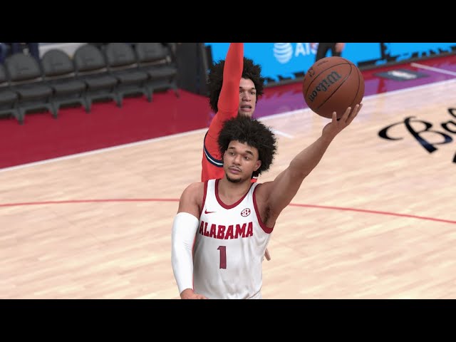 Alabama vs Illinois - NCAA Basketball 11/20 Full Game Highlights (NBA 2K25 Sim)