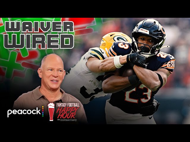 Roschon Johnson, Jerome Ford good RB insurance on waivers | Fantasy Football Happy Hour | NFL on NBC