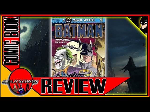 DC Movie Special Batman '89 Comic Book Adaptation