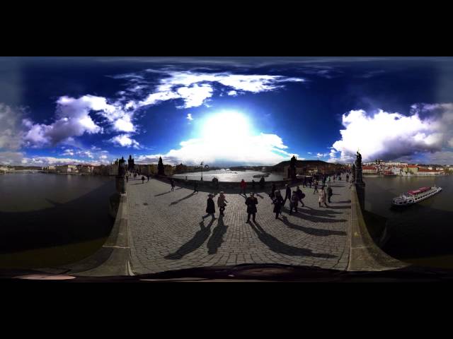 The Charles Bridge - 360 video by Go360