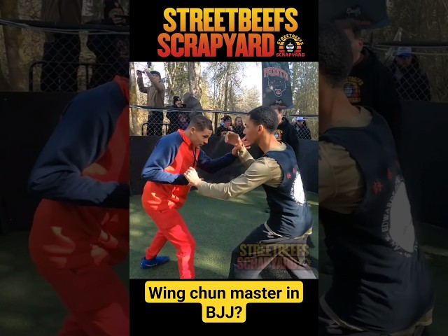 wing chun master tries something new #bjj #wrestling #fight #mma