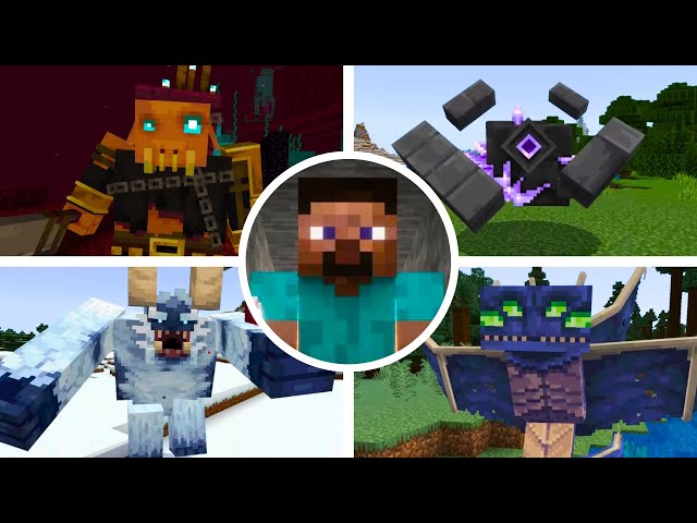 Bosses+ Add-On  - All Bosses/All Boss Fights | Minecraft Bedrock Add-On