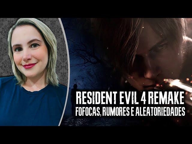 AO VIVO: Jogando RESIDENT EVIL 4 REMAKE e FOFOCANDO! E aí, de qual RUMOR vamos falar hoje?!