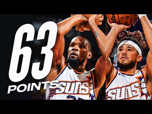 Devin Booker & Kevin Durant GO OFF In Phoenix - 63 PTS COMBINED | October 28, 2024