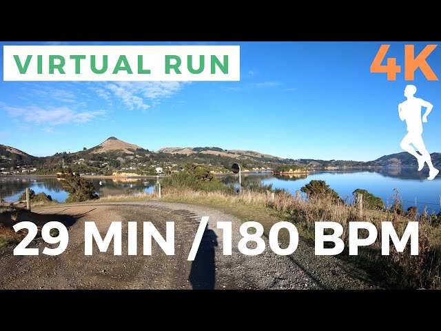 180 BPM Running Cadence Virtual Running Video 4K