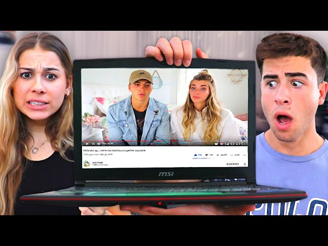 Reacting To Jatie Vlogs "FAKE" BREAK UP..