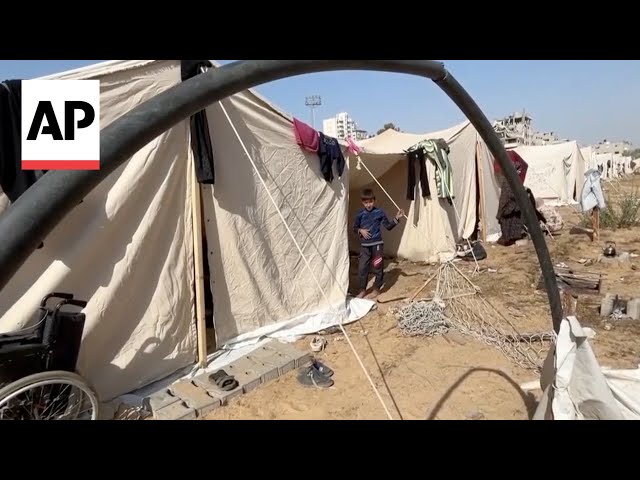 Palestinians displaced by the war in Gaza describe their ongoing suffering