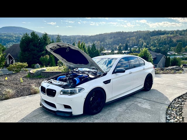 F10 M5 Stage 2 Tune + E85 Mixing! #bmw