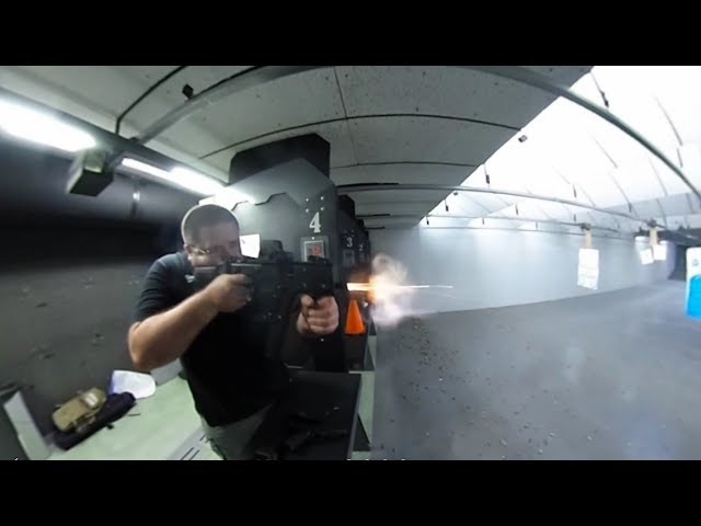 360° Video - Kriss Vector .45 SBR Double Taps 2