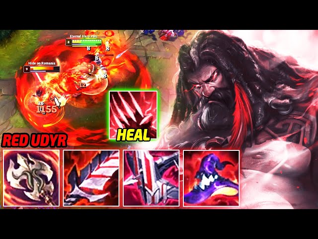 FULL LIFESTEAL UDYR IS IMPOSSIBLE TO KILL AFTER REWORK ( HEAL TO FULL HP IN SECONDS ) - RED UDYR