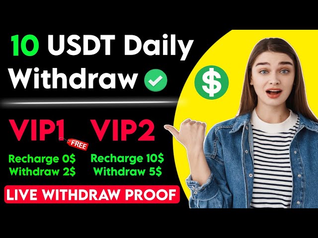 New Usdt Earning Site Usd Mining Site 2024 Best Investment Usdt Earning Website