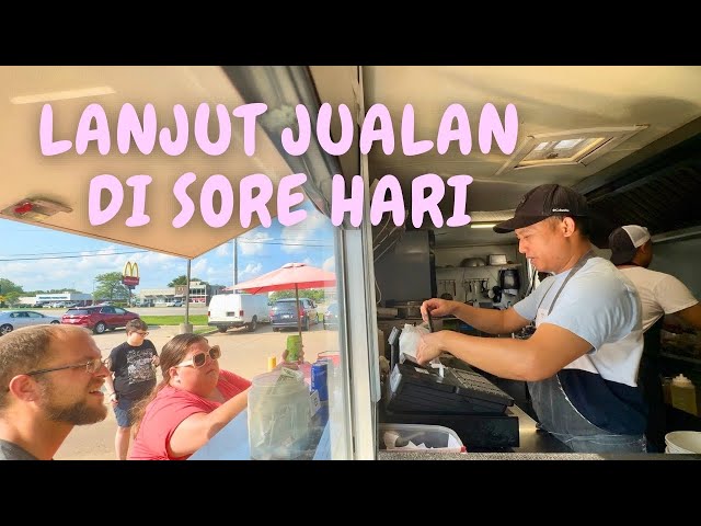 LUMAYAN ORDERAN DATANG TERUS DI SORE HARI…