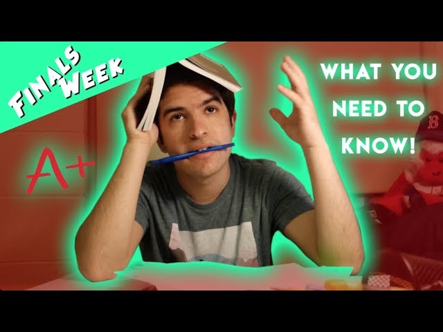 DEALING WITH STRESSFUL FINALS | Finals Week