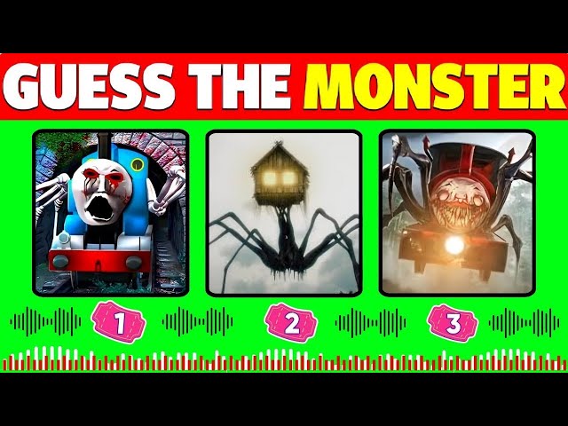 Guess MONSTER’S VOICE - Eat Monsters | Coffin Meme Part 5