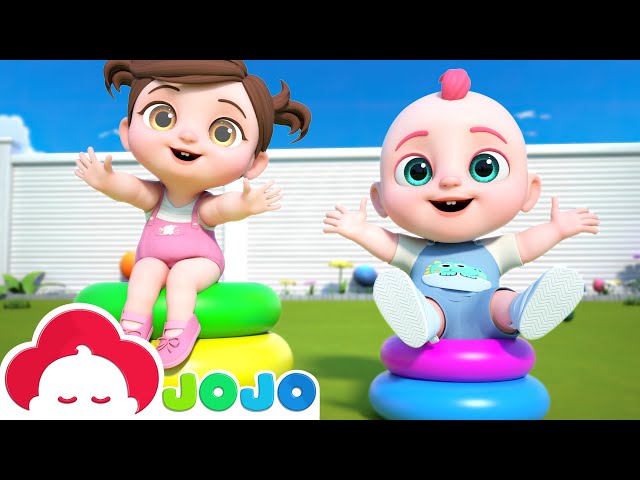 The Colors Song (with Stacking Rings) | Baby JoJo Nursery Rhymes & Kids Songs