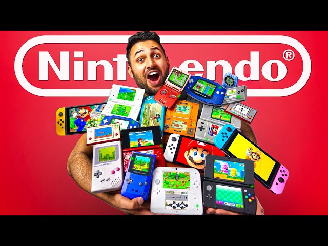 I bought every Nintendo Handheld EVER.