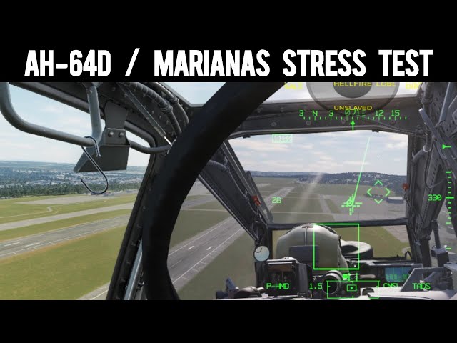 DCS VR AH-64D / Marianas Stress Test (Max Settings)