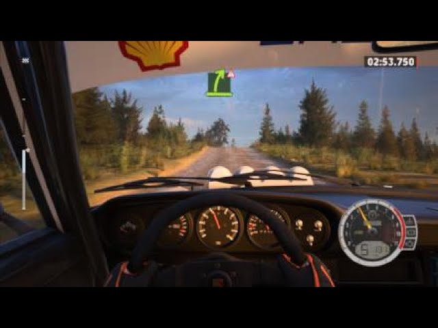 EA sport WRC quick play mode first place again lots of jumps on the playstation 5