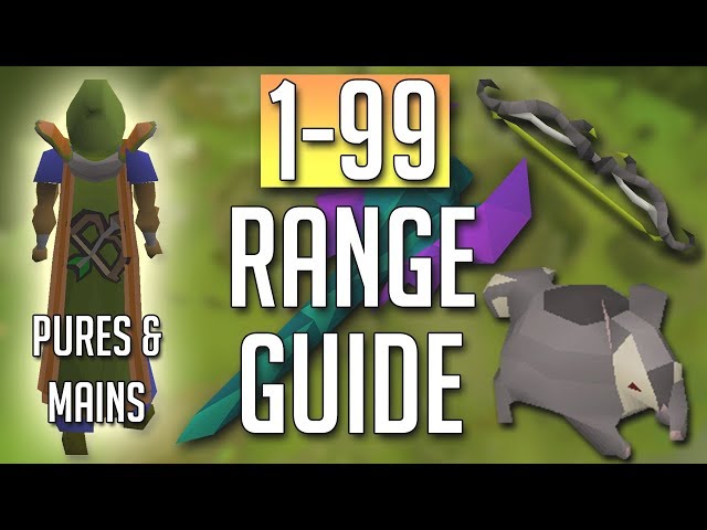 [OSRS] In-Depth FULL 1-99 RANGE Guide (Best Methods)