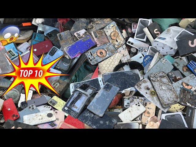 TOP 10 Videos OF Restoration Abandoned Destroyed Phones Found From Garbage Dump!