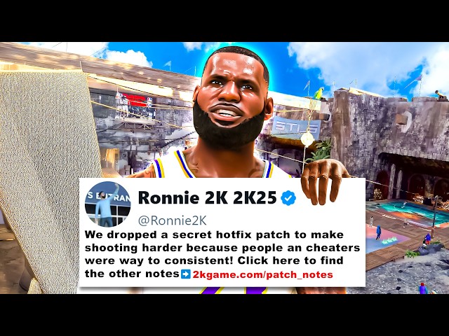 NBA2K25 NEWS PATCH NOTES UPDATED! HUGE SHOOTING UPDATE! NOT FUN!