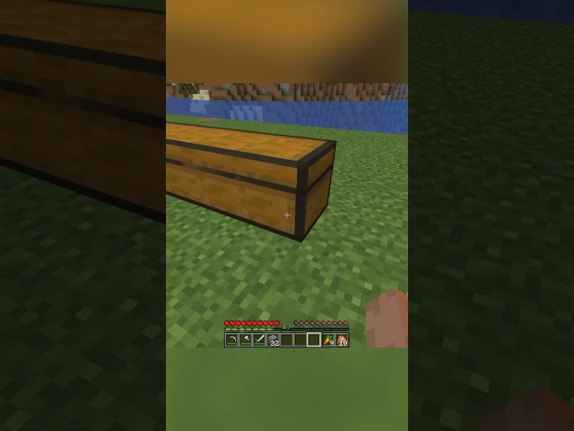 Cursed Long Chest - Minecraft #shorts