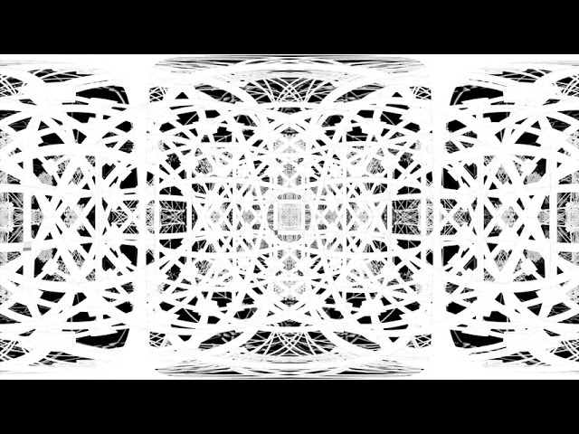 [360/VR/4K/60fps] eternal tunnel black & white