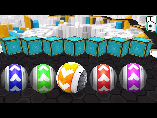 GYRO BALLS - All Levels NEW UPDATE Gameplay Android, iOS #188 GyroSphere Trials