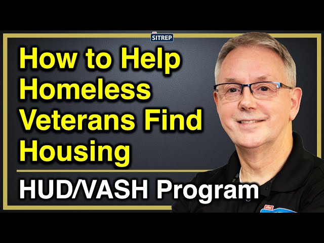 Housing for Homeless Veterans | Health Care, Mental Health, Substance Abuse Counseling | theSITREP