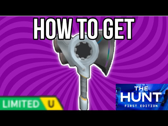 How To Get The "Axe Of Destiny" in The RB Battles Hunt Event | The Hunt Event Limited UGC