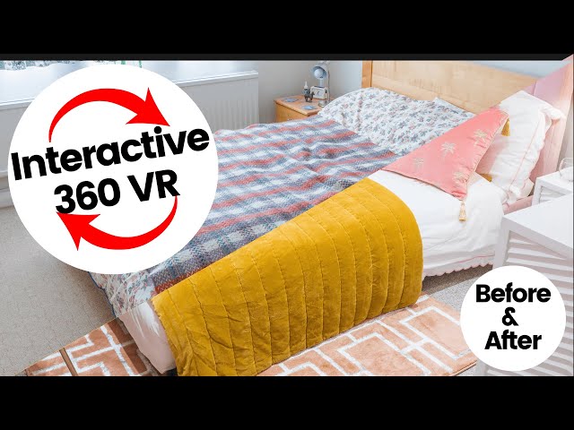 Bedroom Makeover – Before and After 360 Photography