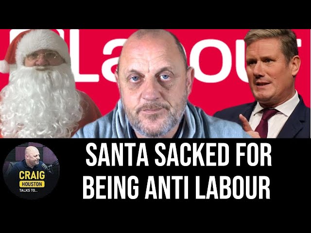 SANTA Sacked For Anti LABOUR Tweet. 71 year old Volunteer Told He Is No Longer Welcome