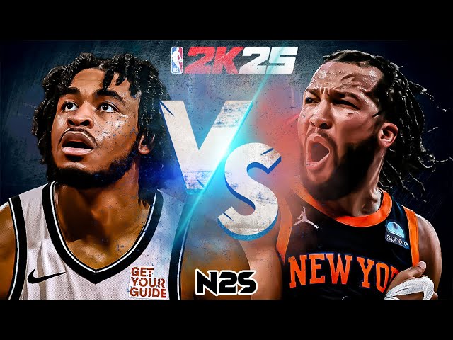 Cam Thomas faces Jalen Brunson - who will win? NETS vs KNICKS - NBA 2K25