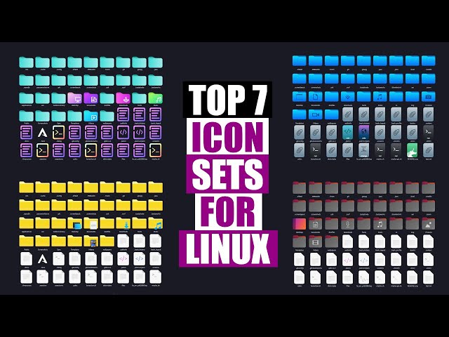 The Best Icon Sets For Linux