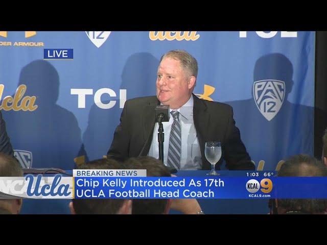 Chip Kelly Introduced As 17th UCLA Football Head Coach