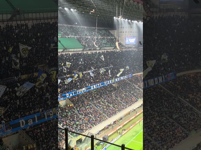 Siamo il secondo anello verde 🖤💙🖤💙 #inter #interisti #football #seriea #calcio