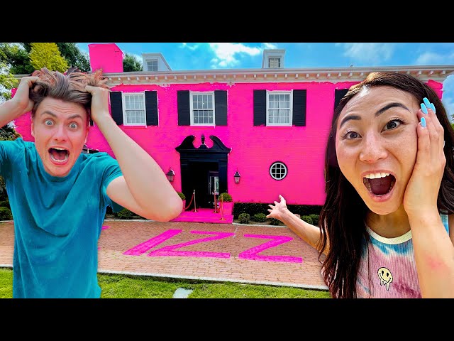 I TURNED THE TEAM RAR HOUSE PINK!!