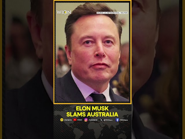 Elon Musk Blasts Australia's Planned Ban On Social Media for Children | WION Shorts