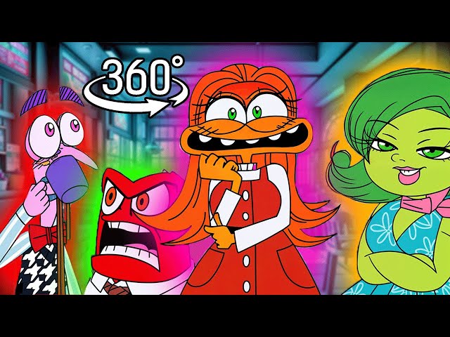 360º VR Inside Out 2 Intensamente 2 | Fear Likes New Suit